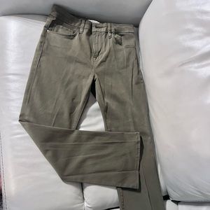Frame Brand green pants size 28